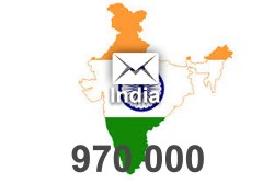 2023 fresh updated India 970 000 Consumer email database