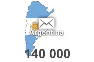 2023 fresh updated Argentina 140 000 business email database