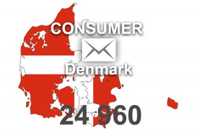2023 fresh updated Denmark 24 960 Consumer email database