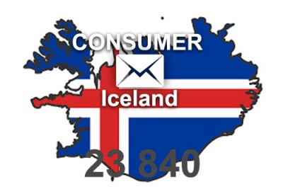 2023 fresh updated Iceland 23 840 Consumer email database
