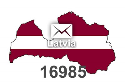  2021 fresh updated Latvia 16 985 business email database
