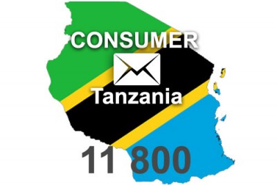 2023 fresh updated Tanzania 11 800 Consumer email database