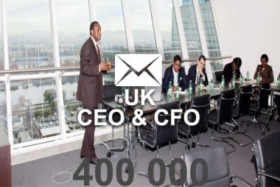 2023 fresh updated United Kingdom CEO & CFO 400 000 email database