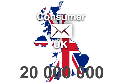 2023 fresh updated United Kingdom 20 000 000 Consumer email database
