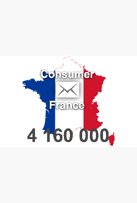 2022 fresh updated France 4 160 000 Consumer email database