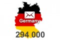 2022 fresh updated Germany 294 000 business email database