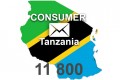 2024 fresh updated Tanzania 11 800 Consumer email database