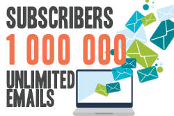 Email sending for 1 000 000 subscribers, unlimited emails