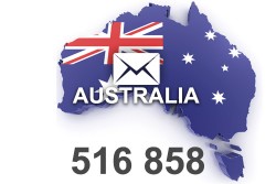 2023 fresh updated Australia 516 858 business email database