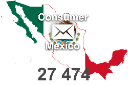 2023 fresh updated Mexico 27 474 Consumer email database