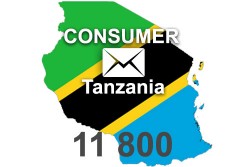 2024 fresh updated Tanzania 11 800 Consumer email database