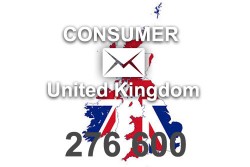 2023 fresh updated United Kingdom 276 600 Consumer email database