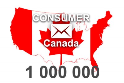 2023 fresh updated Canada 1 000 000 Consumer email database