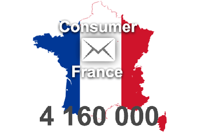 2023 fresh updated France 4 160 000 Consumer email database