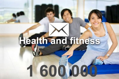 2022 fresh updated health & fitness 1 600 000 email database