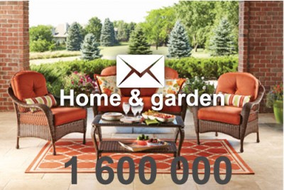 2024 fresh updated home & garden 1 600 000 email database
