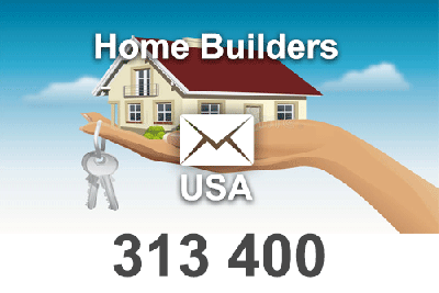 2024 fresh updated USA Home Builders 313 400 email database