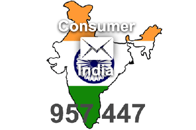 2022 fresh updated India 957 447 Consumer email database
