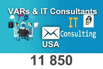 2024 fresh updated USA VARs and IT Consultants 11 850 email database