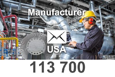 2024 Fresh Updated USA Manufacturer 113 700 email database
