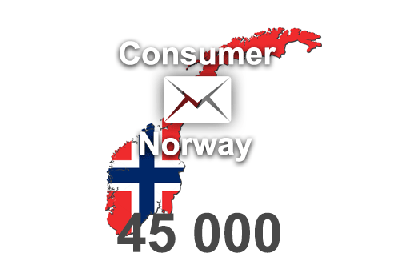 2023 fresh updated Norway 45 000 Consumer email database