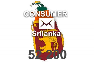 2023 fresh updated Sri Lanka 52 200 Consumer email database
